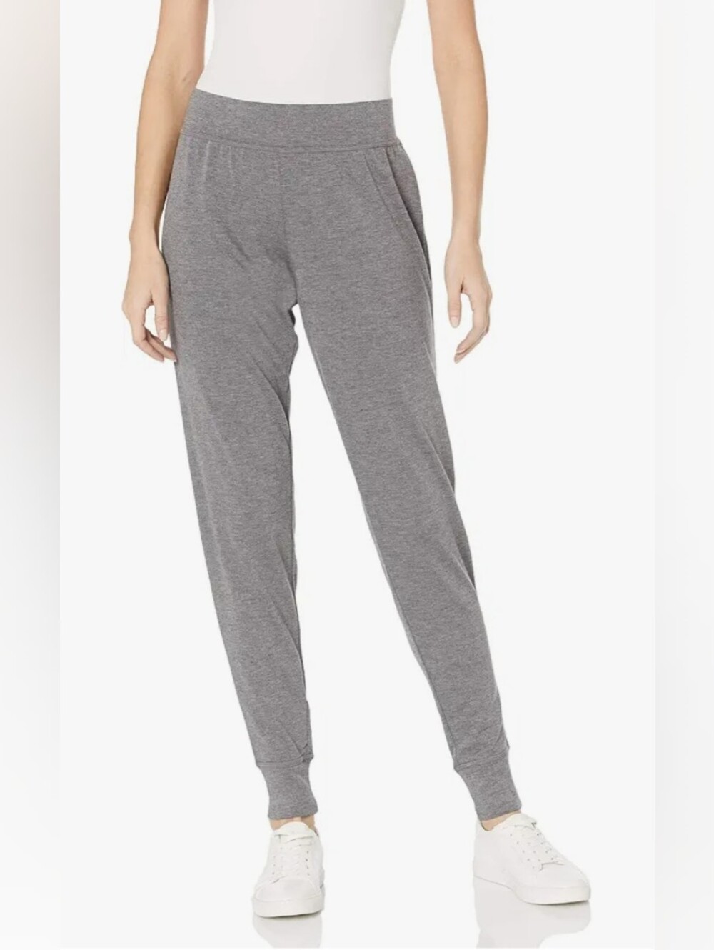 Women’s Gray Relaxed Fit Leggings/Jogger Pants